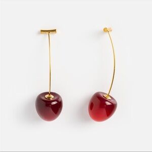 Cherry & Stem Earrings from Local Eclectic
